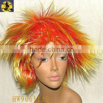 Crazy Flashing Wigs for Party Soccer Fans' Equipment