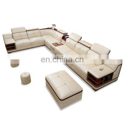 New Model Modern Home Couches Living Room Furniture Leather Sofa Set