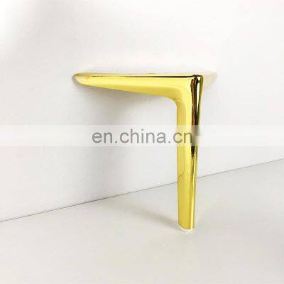 Sofa Legs Modern Tapered Luxury Support Steel Furniture Feet BedSide Chrome Bed Cabinet Gold Sofa Legs Metal For Sofa Furniture