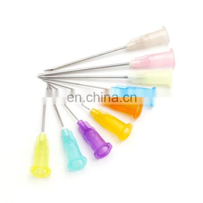 The best selling 23G 25G 30G fine syringe micro filler needle cannula for dermal filler