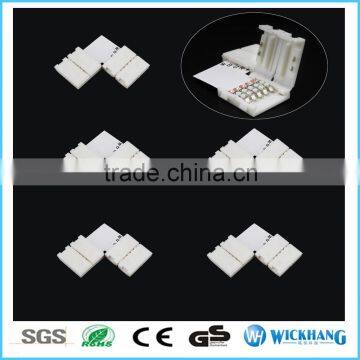 RGBW 12 mm 5 Pin Solder Free LED Strip Solderless Connector for SMD 5050 RGBW LED Strip Light photo-4