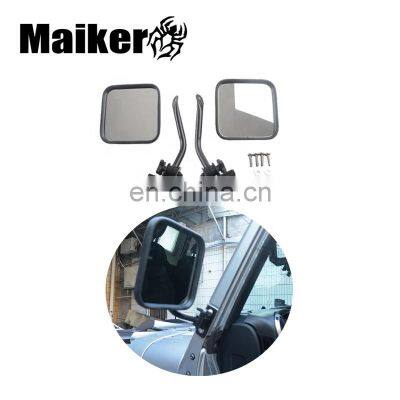 Maiker car side mirror for Jeep Wrangler JK accessories car rearview mirror offroad parts