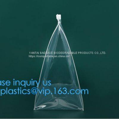 Cosmetic Ziplock Clear Bubble Bags/Hot Sale Slider Zipper Bag, Slider Hook Hanging Zipper Bag, Slider Zipper PVC Pencil photo-5