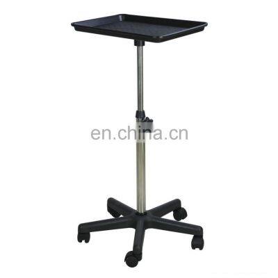 Black Professional Aluminum Used Tray stainless steel pole