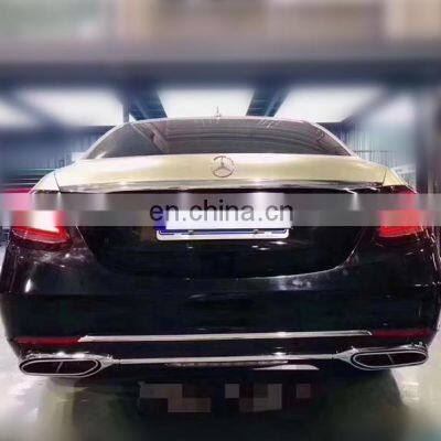 Runde PP Material Auto Car Body Kit For Mercedes-Benz E-class W213 E260 LE300L Upgrade to Maybach Body Kit photo-5