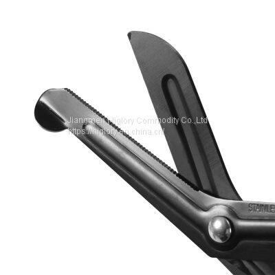 Hot-selling Bandage Scissors Colored Trauma Shears With Lazer Logo photo-3