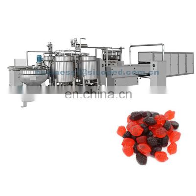 New Full automatic High productivity gummy bear jelly candy making machine price other snack machine