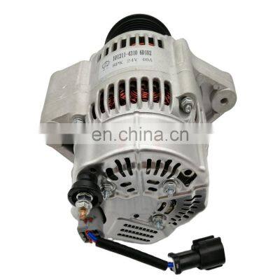 Excavator Alternator 600-861-3410 600-861-6410 101-211-4310 For PC200-6 PC200-7 S6D102 Engines parts