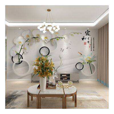 Wallpapers/Wall Coating China 3D Wallpaper Murals Cheap Wall Mural New Design 3D Wall Dropshipping photo-2