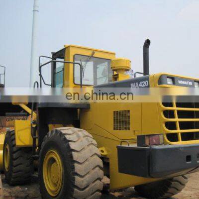 Komatsu Heavy wheel loader WA420  , Komatsu WA420-3 front end loader