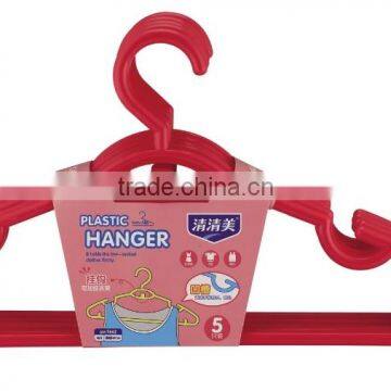 Wholesaler Hot Sell Home Plastic Cloth Hangers Anti-slip Hanger