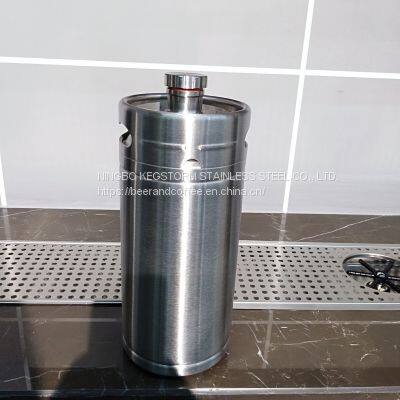 2022 New Product Stainless Steel Grade 304 Mini Keg Growler for Beer, Spirit, Coffee photo-2