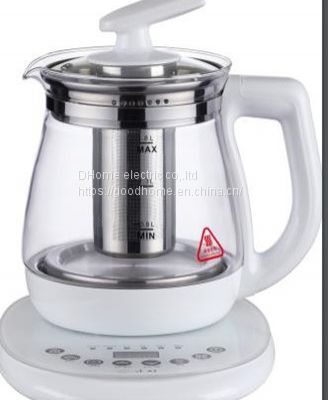 Multi-functional kettle, 12 kinds of functions setting on base, with different time and temperature