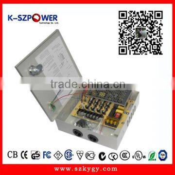 2015 C-series 12V3.2A 4CH cctv switching power supply 12v box for camera