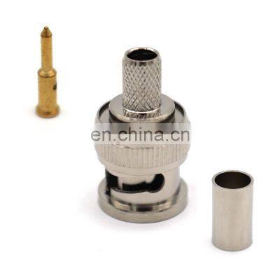 RF conector Coaxial CCTV - BNC para enchufes BNC de rg59 RG6 rg179 in Greece