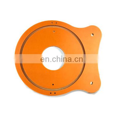 CNC Lathe Machining Waterproof Bakelite Sheet Plastic Parts with Chamfering