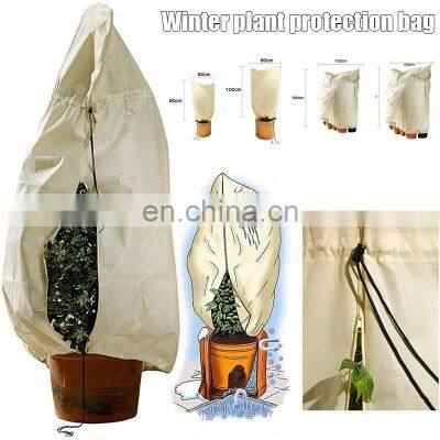 Plant Cover Winter Warm Cover Tree Shrub Plant Protecting Bag Frost Protection for Yard Garden Plants Small Tree photo-3