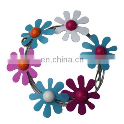 Magnetic Wire Photo Clip Holder With Flowers