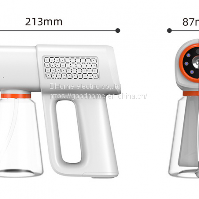 Disinfection Spray Gun Portable Blue Light High-power Atomizer Handheld Electric Home Outdoor Disinfection Gun（Wechat:13510231336） photo-2