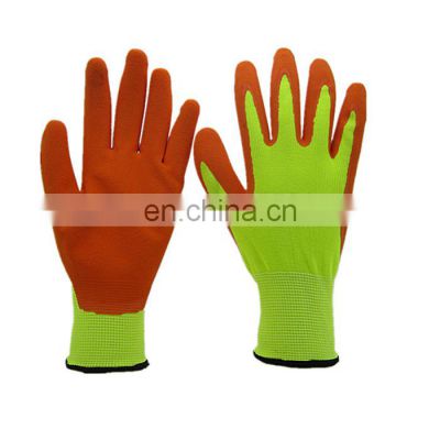 High Quality Industrial Protective Electrical Knitting Nylon Polyester Dipping Nitrile Work Safety Gloves