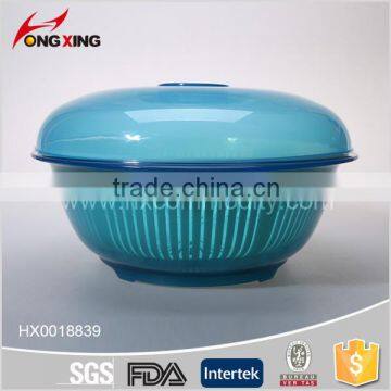 35cm Round Plastic Colander Strainer With Lid photo-5