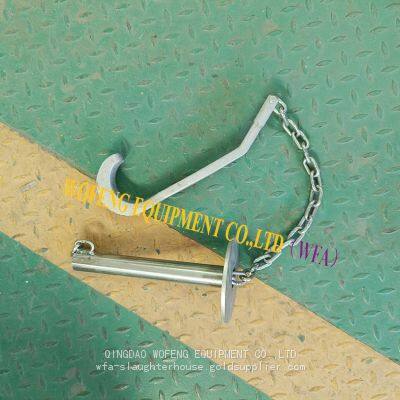 Hog Abattoir Pig Slaughter Bleeding Shackle For Slaughtering Equipment
