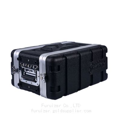 ABS-4US 8” Waterproof and Stackable 4U Flight Rack Case Plastic Amplifier Aviation Case