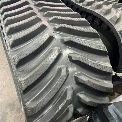 18′′ 25′′ 30′′ 36′′ Rubber Track 635mm 762mm 915mm Agri Rubber Crawler Track for Tractors Combine Harvesters