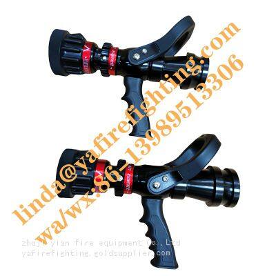 Custom-made Fire Hose Nozzle Gun Fire Branch Pipes With 2.5 Inch BIC Adatper photo-5