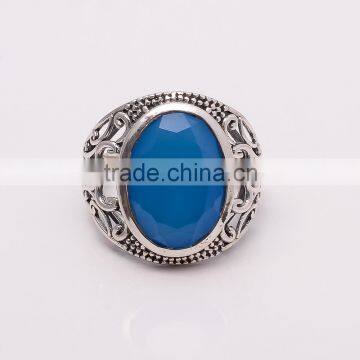 CHALCEDONY RING ,925 sterling silver jewelry wholesale,WHOLESALE SILVER JEWELRY,SILVER EXPORTER,SILVER JEWELRY FROM INDIA