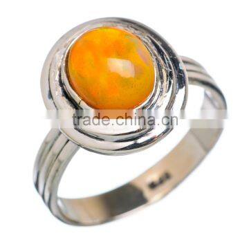 RARE ETHIOPIAN OPAL 925 STERLING SILVER RING ,925 STERLING SILVER JEWELRY WHOLE SALE,JEWELRY EXPORTER