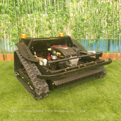 remote mower for hills, China radio controlled slope mower price, remote control brush mower for sale