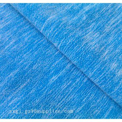 High Density 100 Polyester Coarse Needle Polar Fleece Knit Fabric For Sportswear photo-3