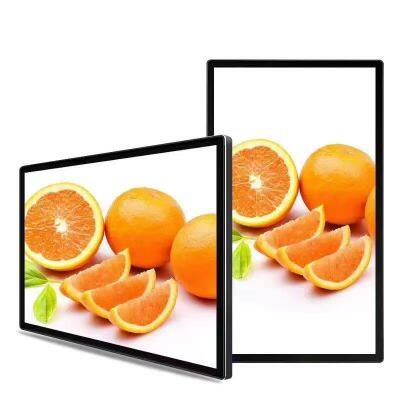 Advertising Machine/18.5-110 Inch Wall-Mounted Advertising Machine HD Display Monitor Integrated LCD Smart Digital Totem SignageOEM/ODM photo-5
