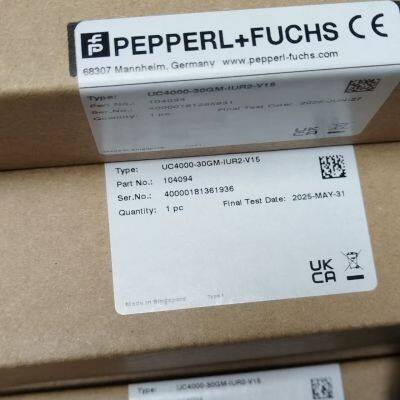 Our Company Supplies P F UC4000-30GM-IUR2-V15 Ultrasonic Sensor.