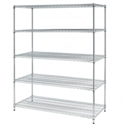 Metal Wire Shelf Rack for Bathroom Storage