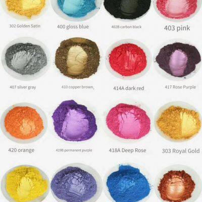 Colored Pearl Powder / Iridescent Pearl Powder / Pearlescent Pink Powder for Various Uses in Cosmetics, Handicrafts Such as Spraying, Printing, Painting, and Injection Molding photo-3
