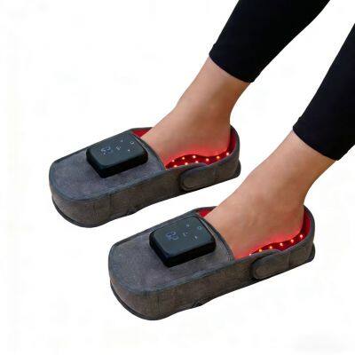 OEM/ODM LED Light Therapy Feet Pad Near Infrared Led 880nm Slipper for Foot Toes Pain Relief Red Light Therapy