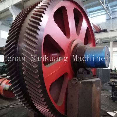 Hardened Steel Spur Gear 20CrMnTi Alloy With 58-62HRC Surface Hardness photo-3