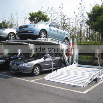 PE-PTJ 301-20 Two Post Tilting Parking Lift, Home Garage Indoor Park Equipment, Home Garage Two Post Car Parking lift