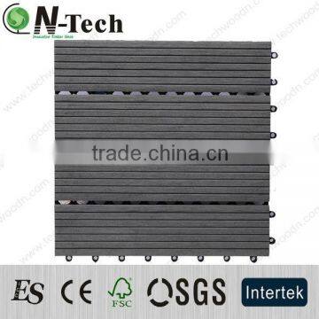 Outdoor garden decking tile