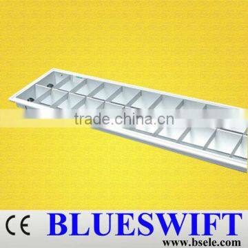 T8 Grille 4ft LED Tube Light Fixture