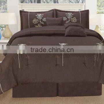 tree embroidered duvet set made in china