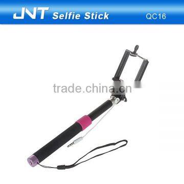 Wholesale Direct From China QC16 Selfie Stick With Bluetooth Shutter Button Remote photo-2