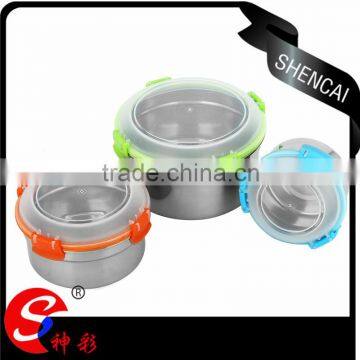 houseware kitchenware wholesale mixing bowl food packaging jars/stainless steel coffee canister/kitchen canister