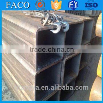 Tianjin square rectangular pipe ! glass water pipe structural welded rectangular hollow sections