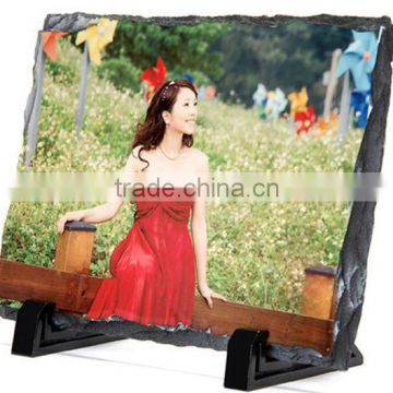 DIY sublimation stone photo,Rock Photo Frame,stone painting