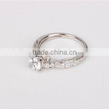 2016 New Model Wedding 925 cz Ring Gold Plated Jewelry photo-3