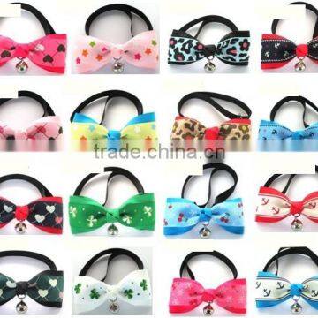 Pet Adjustab Necktie Clothes Bell Cute Dog Cat Puppy Bow Tie