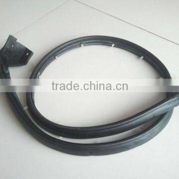 Rubber weatherstrip for car door
